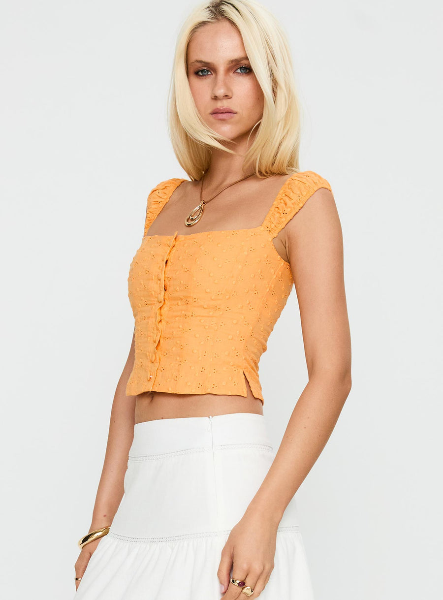 Jenalee Top Orange