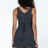 Nellie Mini Dress Black Polka Dot