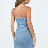 Houser Mini Dress Denim