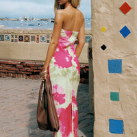 Best Of Me Strapless Maxi Dress Multi