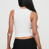 Yulkie Top White