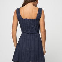 Dasha Mini Dress Navy