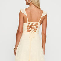 Landon Mini Dress Lemon