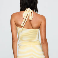 Dreaming Of Me Top Yellow Stripe
