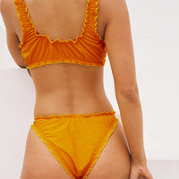 Tropical Fruits Bikini Bottoms Orange
