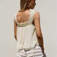 Eluisa Lace Top Cream