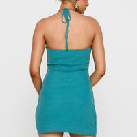 Armonia Mini Dress Teal