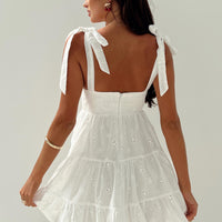 Galvis Mini Dress White