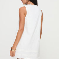 Alanah Mini Dress White