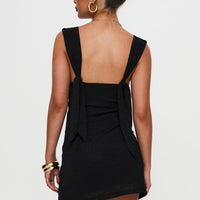 Steward Mini Dress Black