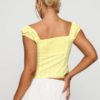 Fyrie Top Yellow
