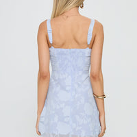 Cerise Mini Dress Lilac Burnout