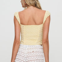 Jenalee Top Yellow