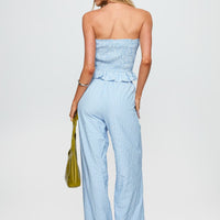 Sudden Sorcery Strapless Set Blue