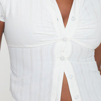 Sakshi Shirt White