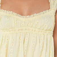 Carlita Mini Dress Yellow