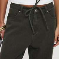 Bruiser Tie Waist Jeans Green