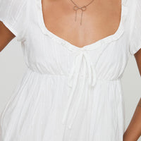 Monsterrat Mini Dress White