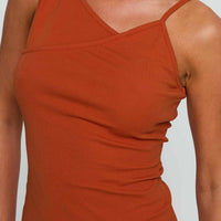 Amarante Sleeveless Top Orange