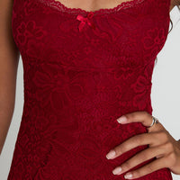Beacall Mini Dress Red