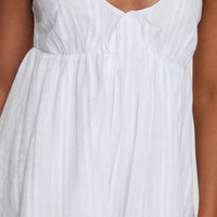 Nelty Mini Dress White
