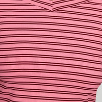 Both Still Young V Neck Top Red