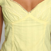 Fyrie Top Yellow
