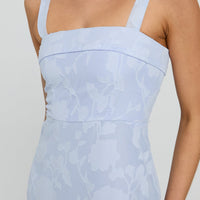 Cerise Mini Dress Lilac Burnout