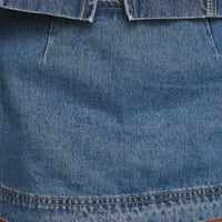 Stefenie Denim Skort Mid Wash