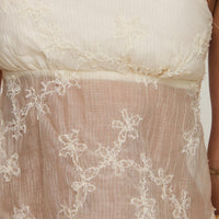 Quinnie Strapless Top Cream
