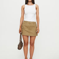 Bleeker High Neck Top White