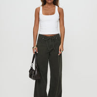 Bruiser Tie Waist Jeans Green
