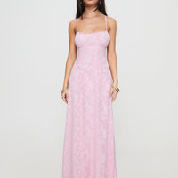 South Of France Maxi Dress Pink