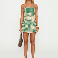 Montebello Strapless Mini Dress Multi