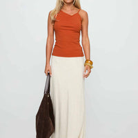 Amarante Sleeveless Top Orange