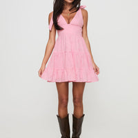 Galvis Mini Dress Pink