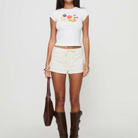 Fruit Salad Tee White Multi