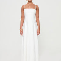 Brightwell Maxi Dress White
