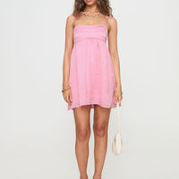 Ortega Mini Dress Pink