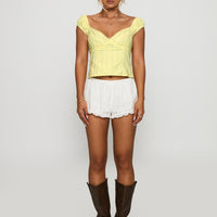 Fyrie Top Yellow