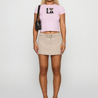 I Heart La Top Pink