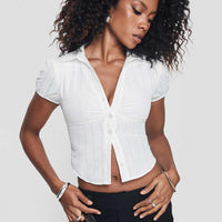 Sakshi Shirt White