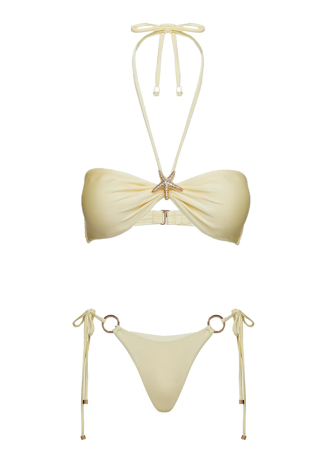 Alastor Halter Bikini Top Yellow