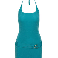 Armonia Mini Dress Teal