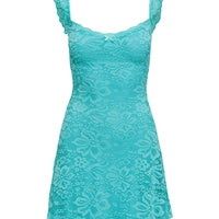 Beacall Mini Dress Aqua