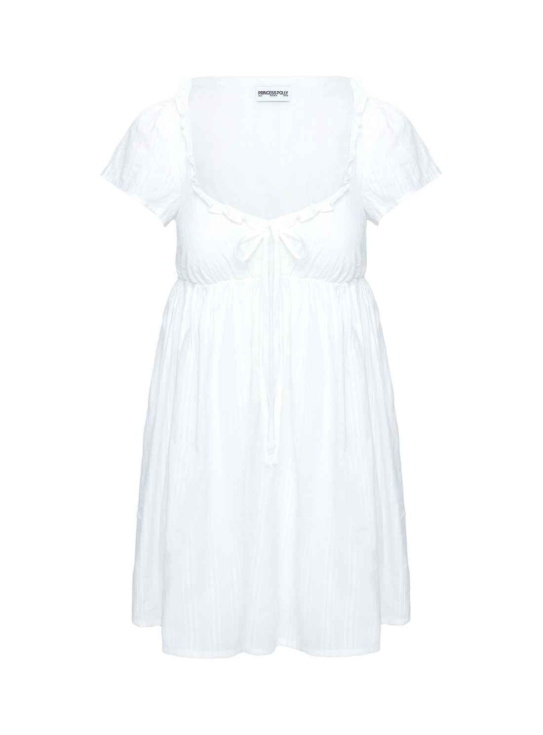 Monsterrat Mini Dress White