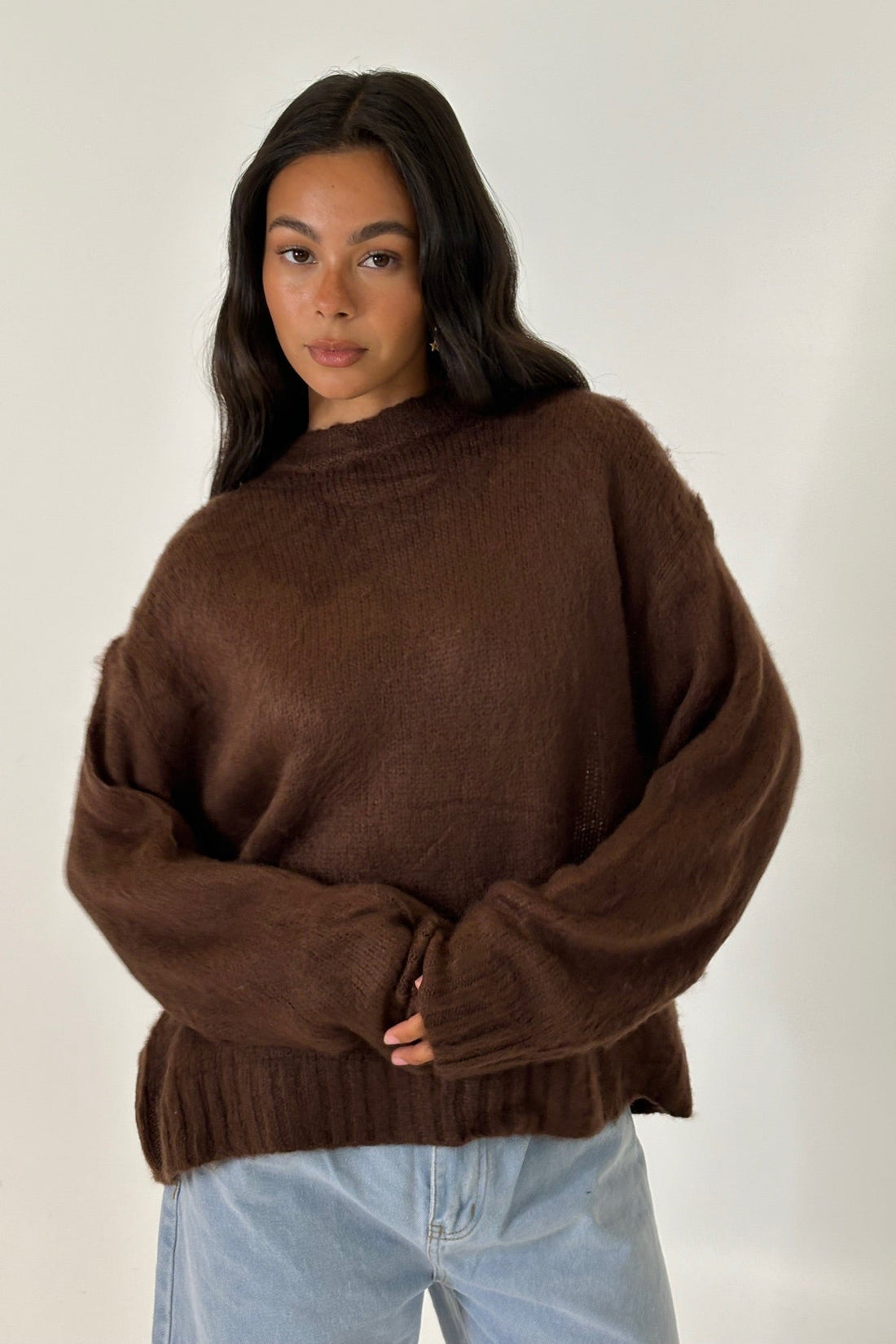 Rye Sweater Chocolate