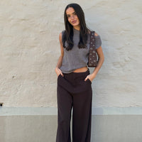 Kaisha Crop Knit Storm