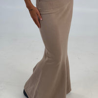Luca Maxi Skirt Latte