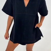 Rosemary Denim Shirt Washed Black